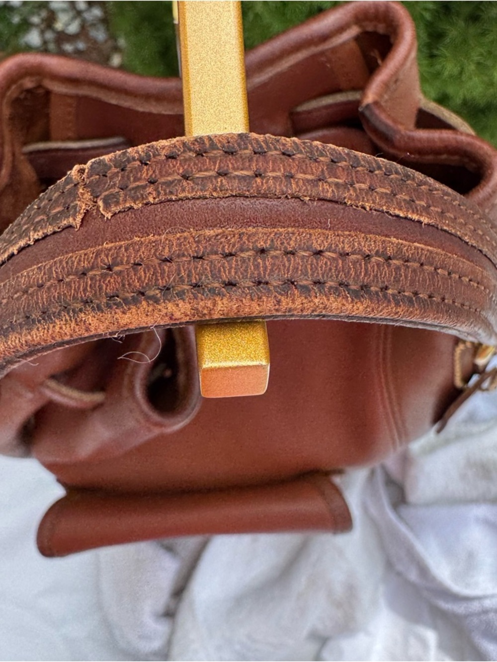 Coach Vintage Top Handle Sling Bucket Backpack Style 9992 - Authenticated - Picture 11 of 11